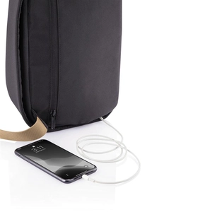 Sac bandoulière Bobby Sling en RPET - avec poche anti RFID personnalisable