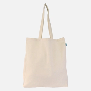 Sac cabas avec soufflet - 100% coton bio 160 gr personnalisable