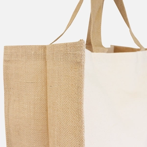 Sac cabas en coton épais 320 gr et jute personnalisable