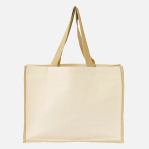 Sac cabas en coton épais 320 gr et jute personnalisable