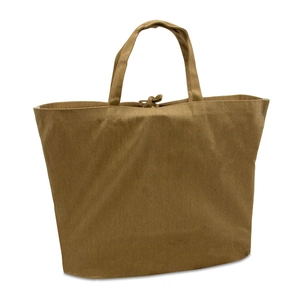 Sac de plage en canvas avec ruban de fermeture personnalisable