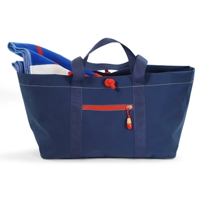 Sac de plage, sac fourre-tout CITIZEN BLUE personnalisable