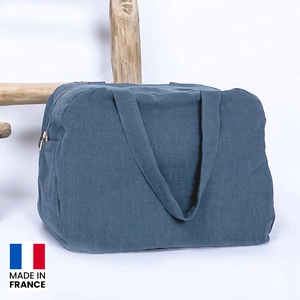 Sac de sport ou voyage Made In France en lin cultivé en France personnalisable