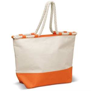 Sac en toile de coton avec fermeture éclair 380g.m2 personnalisable