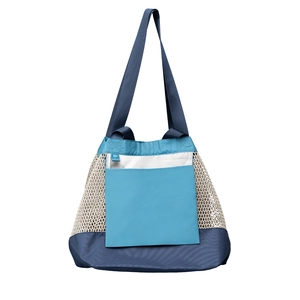 Sac fourre-tout en maille recyclée pliable – 45 L personnalisable