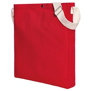 Sac shopping 6 litres avec fermeture zip en coton - sans PVC personnalisable