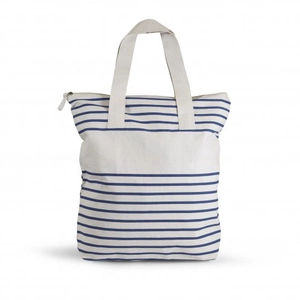 Sac shopping avec fond en coton BIO - anses larges personnalisable