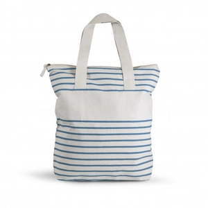 Sac shopping avec fond en coton BIO - anses larges personnalisable