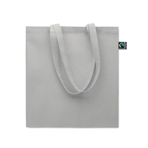 Sac shopping en coton avec soufflet et longues anses personnalisable