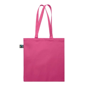 Sac shopping en coton avec soufflet et longues anses personnalisable