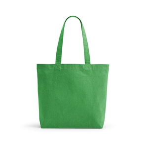 Sac shopping en coton recyclé et RPET - Totebag 280g/m2 avec soufflet personnalisable