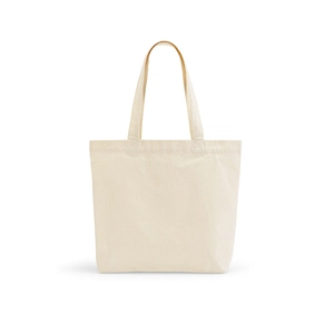 Sac shopping en coton recyclé et RPET - Totebag 280g/m2 avec soufflet personnalisable