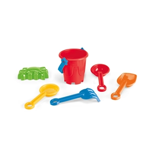 Seau de plage en PP avec 5 accessoires personnalisable
