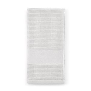 Serviette gaufrée en coton recyclé 500g/m2 - Dimension 50x100 cm personnalisable