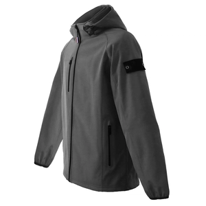 Softshell Homme avec capuche amovible personnalisable