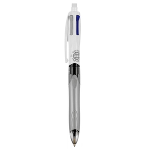 Stylo  3 couleurs bille + 1 HB BIC® personnalisable