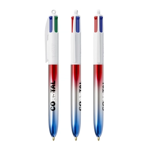 Stylo 4 couleurs BIC® Flags Collection personnalisable