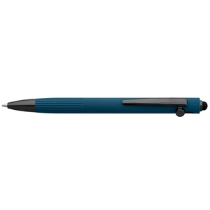 Stylo à bille en aluminium recyclé - mécanisme à bouton-poussoir et stylet personnalisable