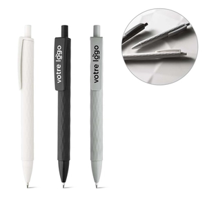 Stylo à bille en carbonate de calcium et PP personnalisable