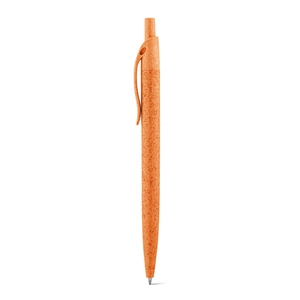 Stylo à bille en fibre de paille de blé avec clip personnalisable