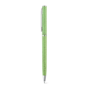 Stylo à bille en fibre de paille de blé et ABS personnalisable