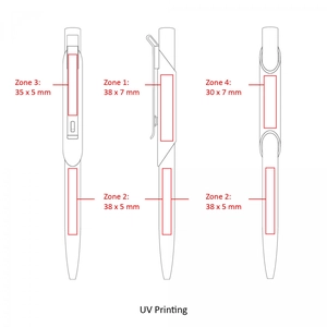 Stylo avec bouton poussoir SKIL personnalisable