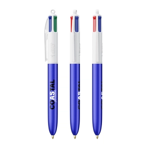 Stylo BIC® 4 Couleurs Glacé personnalisable