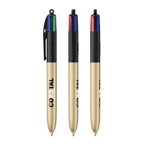 Stylo BIC® 4 Couleurs Glacé personnalisable