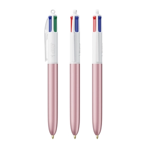 Stylo BIC® 4 Couleurs Glacé personnalisable