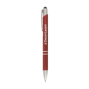 Stylo CROSBY brillant avec stylet et corps en aluminium personnalisable