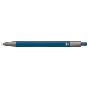 Stylo en aluminium recyclé avec corps soft-touch personnalisable