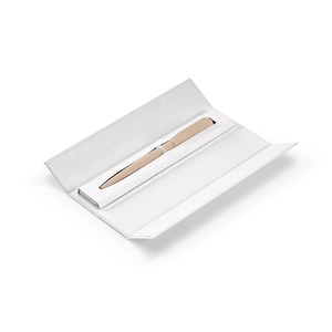 Stylo en aluminium recyclé, encre noire 1 km Dokumental® personnalisable