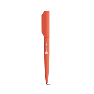 Stylo en aluminium recyclé, encre noire 1 km Dokumental® personnalisable
