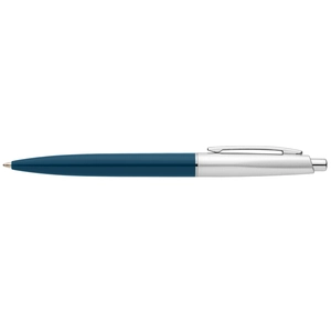 Stylo en plastique recyclé avec finition chromée personnalisable
