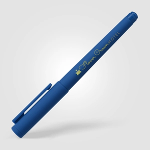 Stylo gel - plastique recyclé - monochrome personnalisable