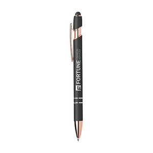 Stylo métal PRINCE SOFTY finition soft touch - avec stylet personnalisable