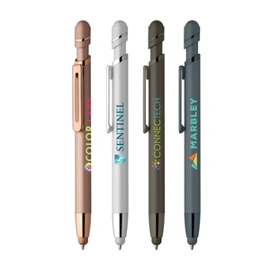 Stylo Métallique avec stylet - design contemporain personnalisable