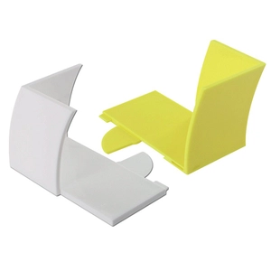 Support bloc papier, porte bloc papier FSC carré 89x89x42 mm personnalisable