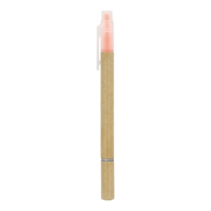 Surligneur papier combiné à un stylo à bille personnalisable