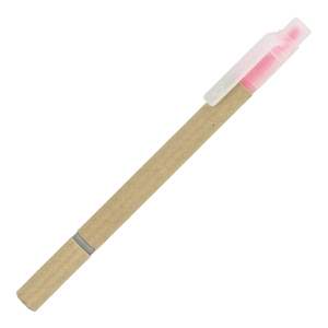 Surligneur papier combiné à un stylo à bille personnalisable