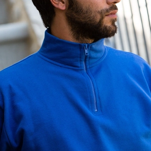 Sweat 1/2 ZIP NECK 280 g personnalisable