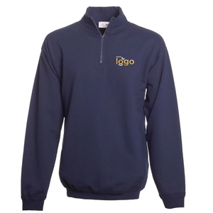 Sweat 1/2 ZIP NECK 280 g personnalisable