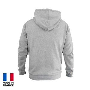 Sweat à capuche made in France 270gr/m2 - teinté et tricoté en France personnalisable