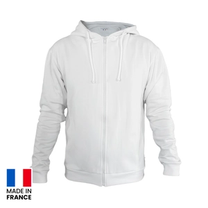 Sweat à capuche made in France 270gr/m2 - teinté et tricoté en France personnalisable