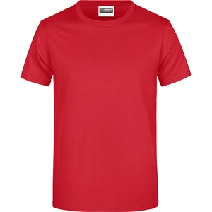 T-shirt Homme 100% coton OEKOTEX 180g, manches courtes personnalisable