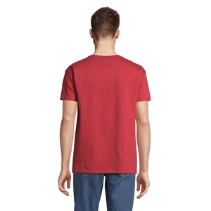 T-shirt homme col rond, 100% coton semi-peigné ringspun personnalisable