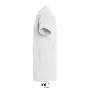 T-shirt homme col rond, 100% coton semi-peigné ringspun personnalisable