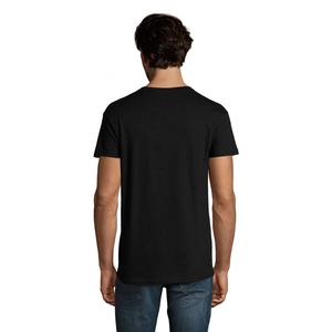 T-shirt homme col rond, 100% coton semi-peigné ringspun personnalisable