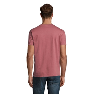 T-shirt homme col rond, 100% coton semi-peigné ringspun personnalisable