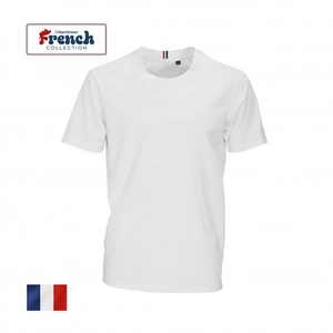 T Shirt homme made in France 100% coton bio 170g personnalisable